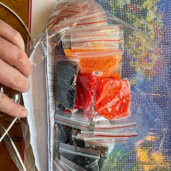 Gorgeous ORANGE GOLD Fish Diamond Painting! - Picture 10 of 16